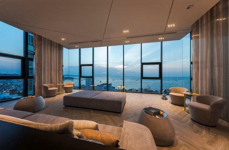 The Base Deluxe Lägenhet Pattaya Exteriör bild